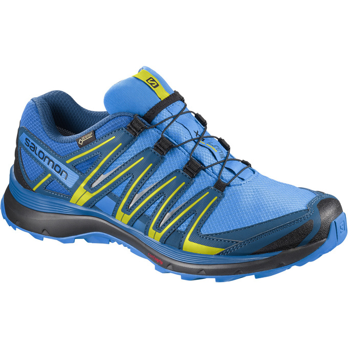 Salomon Israel XA LITE GTX® - Mens Trail Running Shoes - Blue (MPRE-23178)